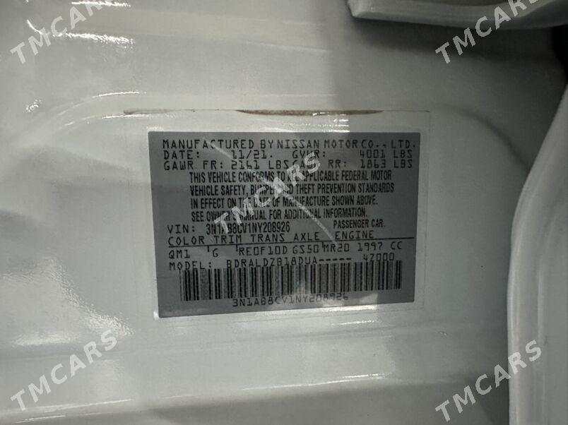 Nissan Sentra 2022 - 235 200 TMT - Ашхабад - img 10