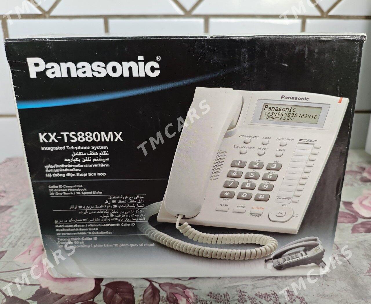 Panasonic telefon paket TS880 - Ашхабад - img 1
