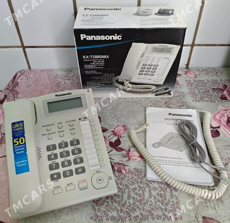 Panasonic telefon paket TS880 - Ашхабад - img 3