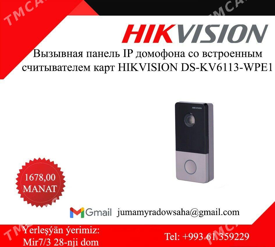 Hikvision domofon - Ашхабад - img 8