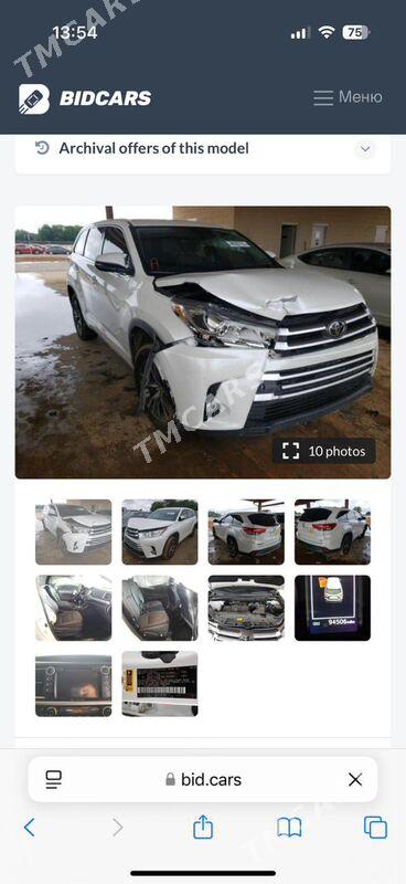 Toyota Highlander 2018 - 430 000 TMT - Туркменабат - img 7