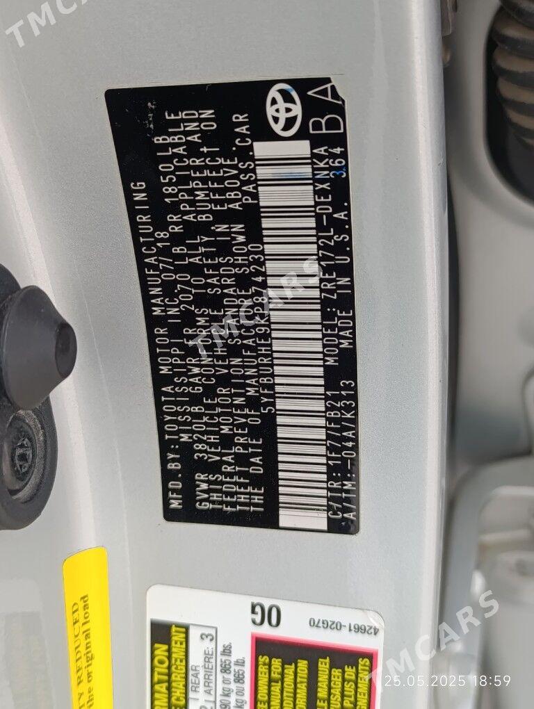 Toyota Corolla 2019 - 220 000 TMT - Türkmenabat - img 4