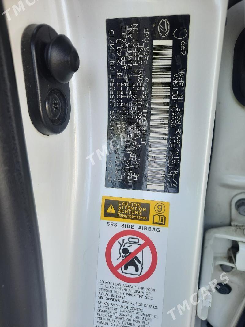 Lexus ES 350 2015 - 370 000 TMT - Aşgabat - img 6