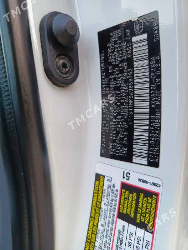 Toyota Camry 2019 - 295 000 TMT - Balkanabat - img 9