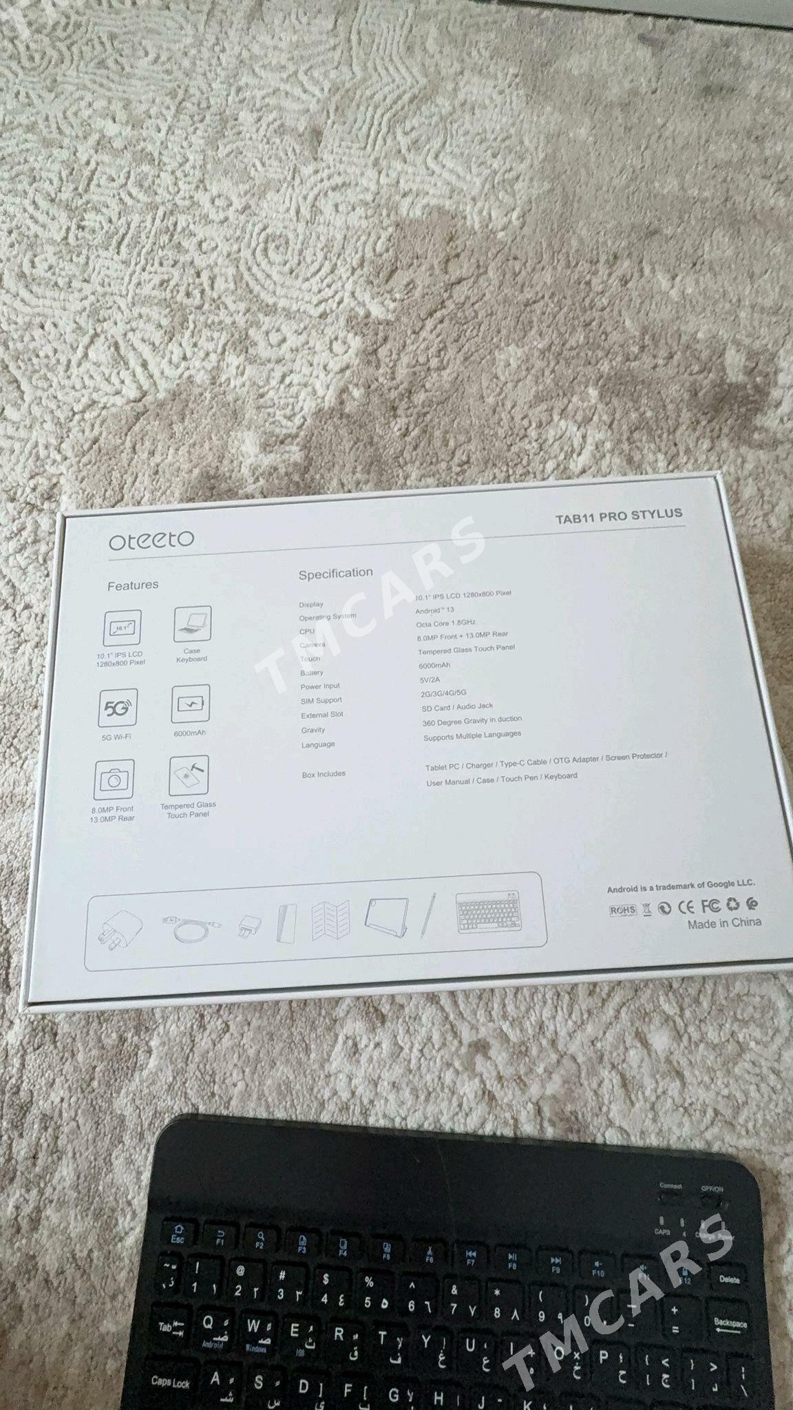oteeto planset tap11pro stylus - Ашхабад - img 5