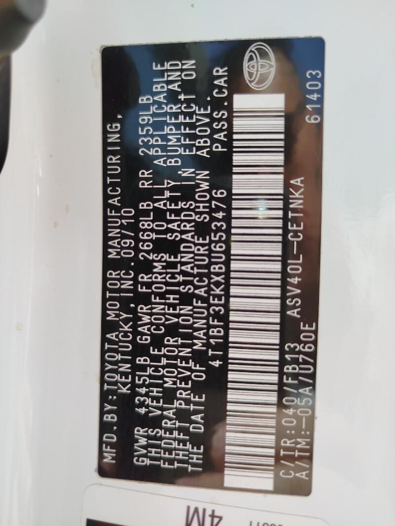 Toyota Camry 2010 - 185 000 TMT - Mary - img 2