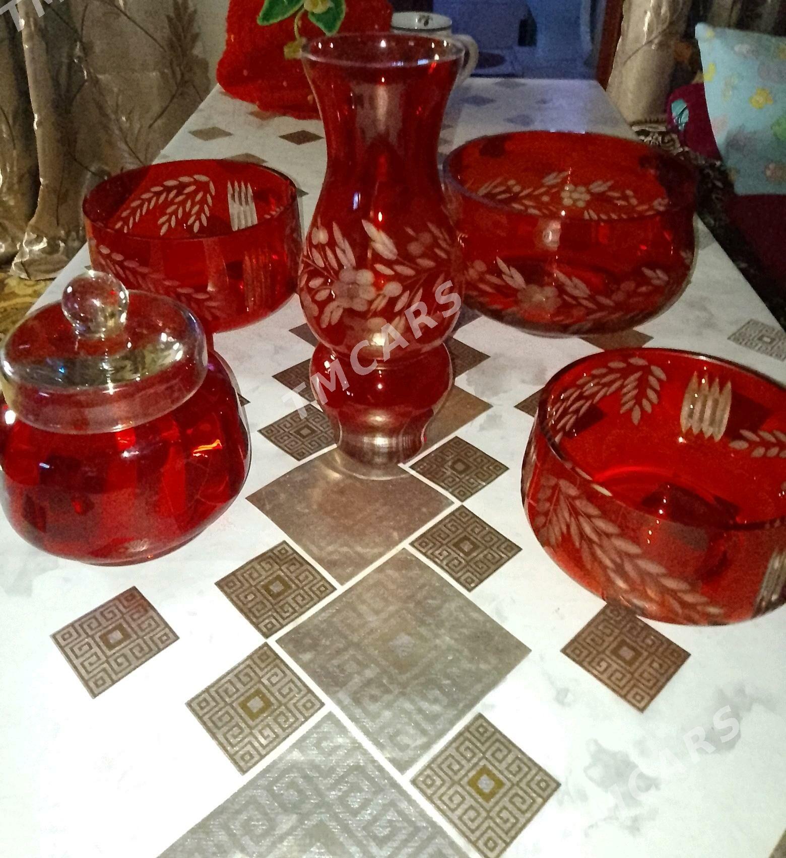 рубиновый резной хрусталь - Mary - img 4