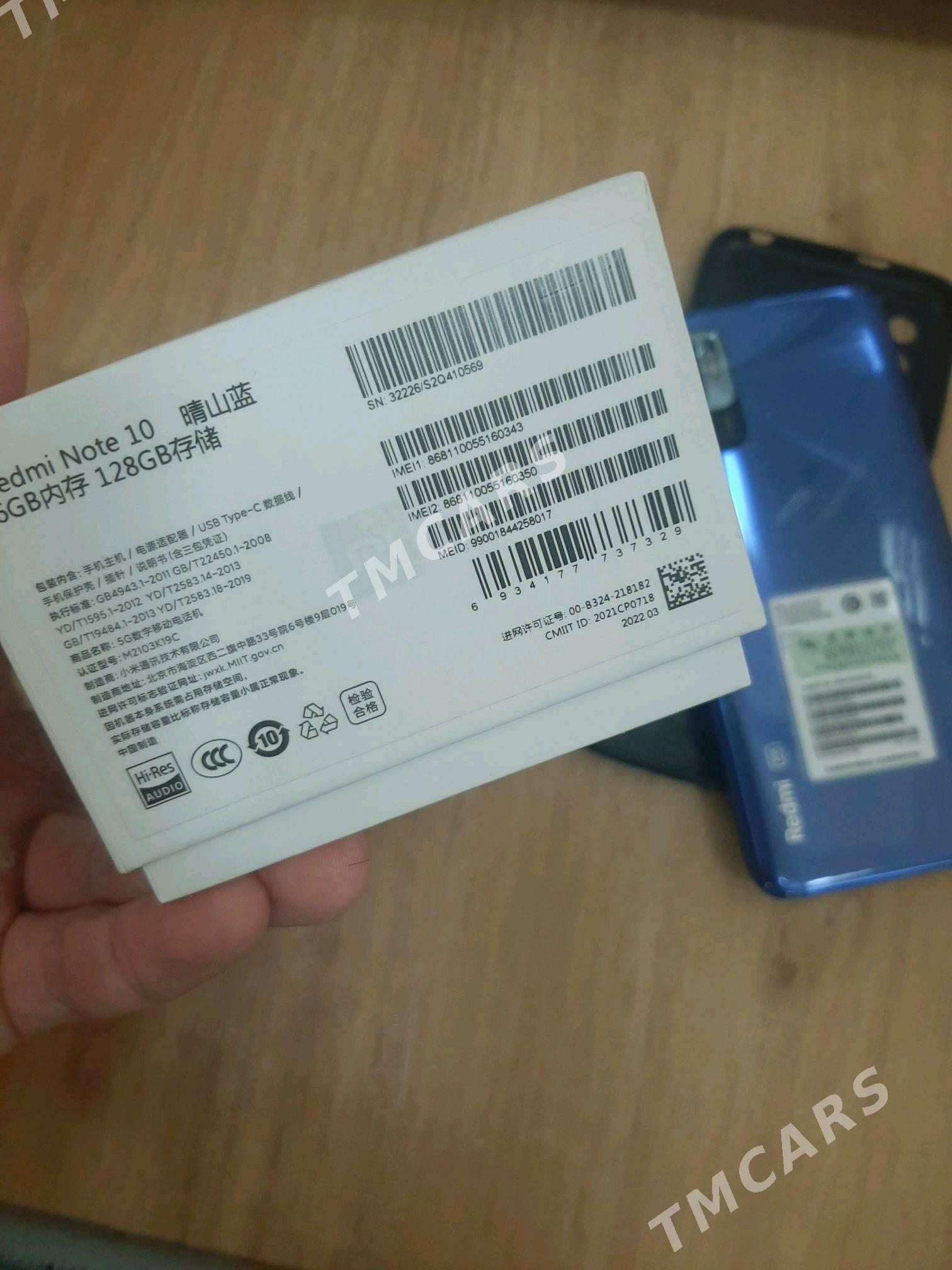 Redmi Note 10 T - G.Kuliýew köç. (Obýezdnoý) - img 2