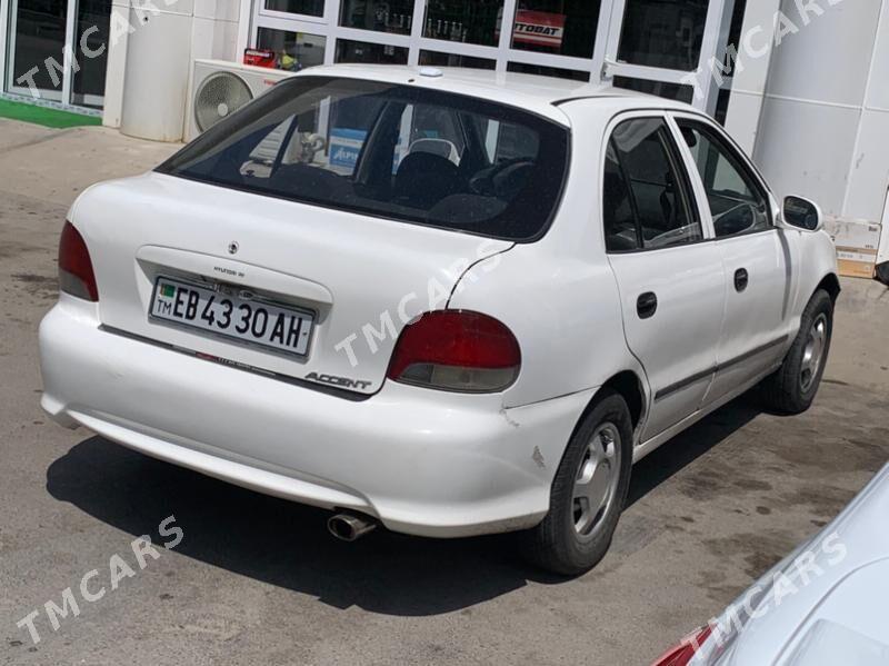 Hyundai Accent 1999 - 25 000 TMT - Nebitgaz (Andalib-Ankara köç.) - img 4