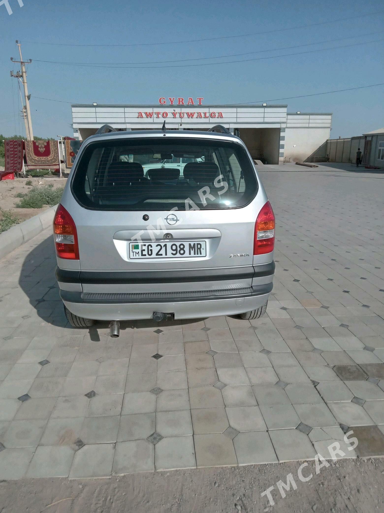 Opel Zafira 1999 - 80 000 TMT - Мургап - img 2