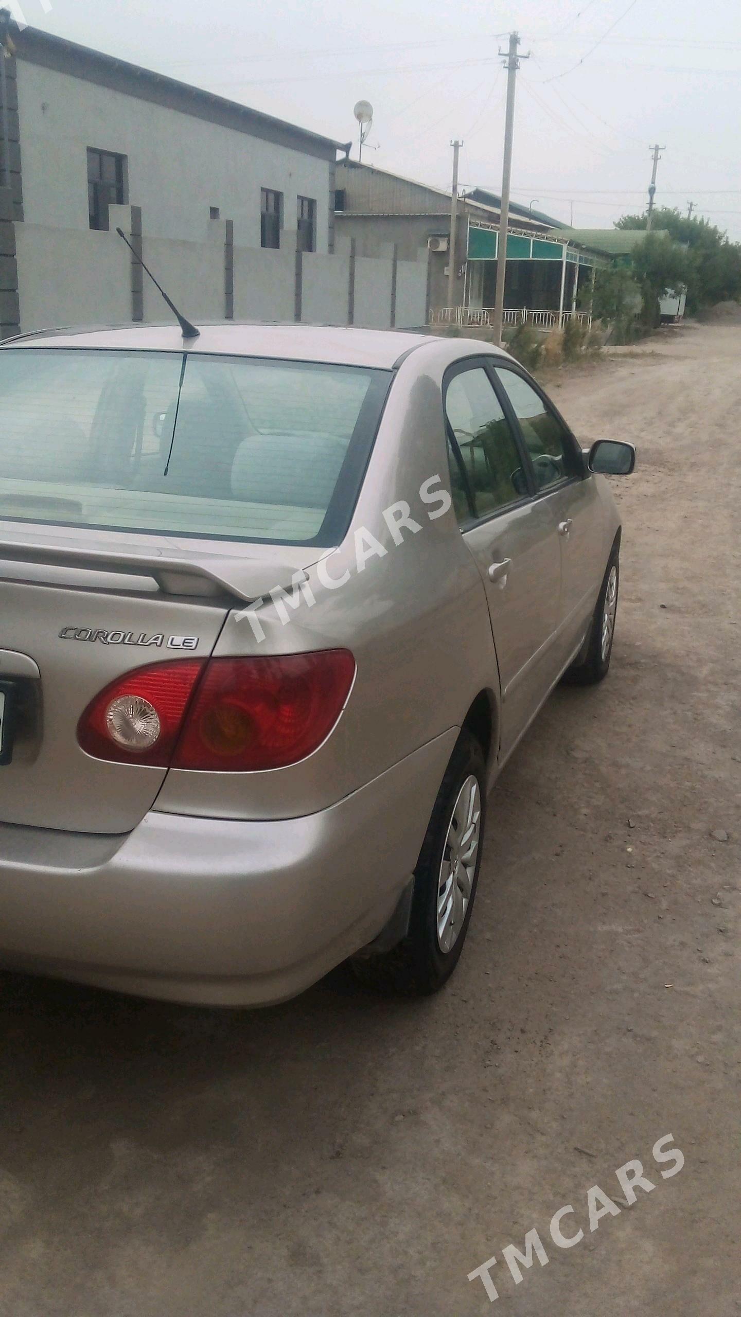 Toyota Corolla 2003 - 110 000 TMT - Gubadag - img 3