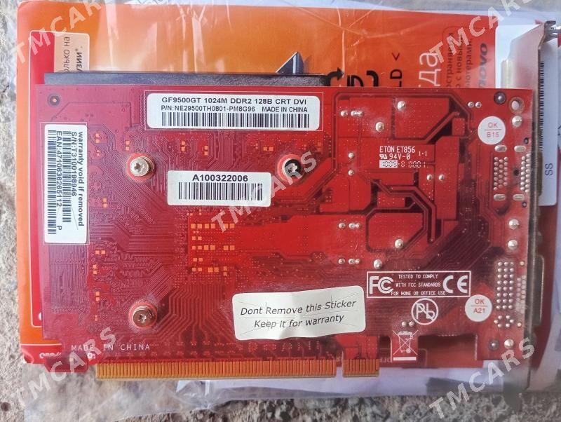 video karta gt9500 1gb 128 bit - Ашхабад - img 3