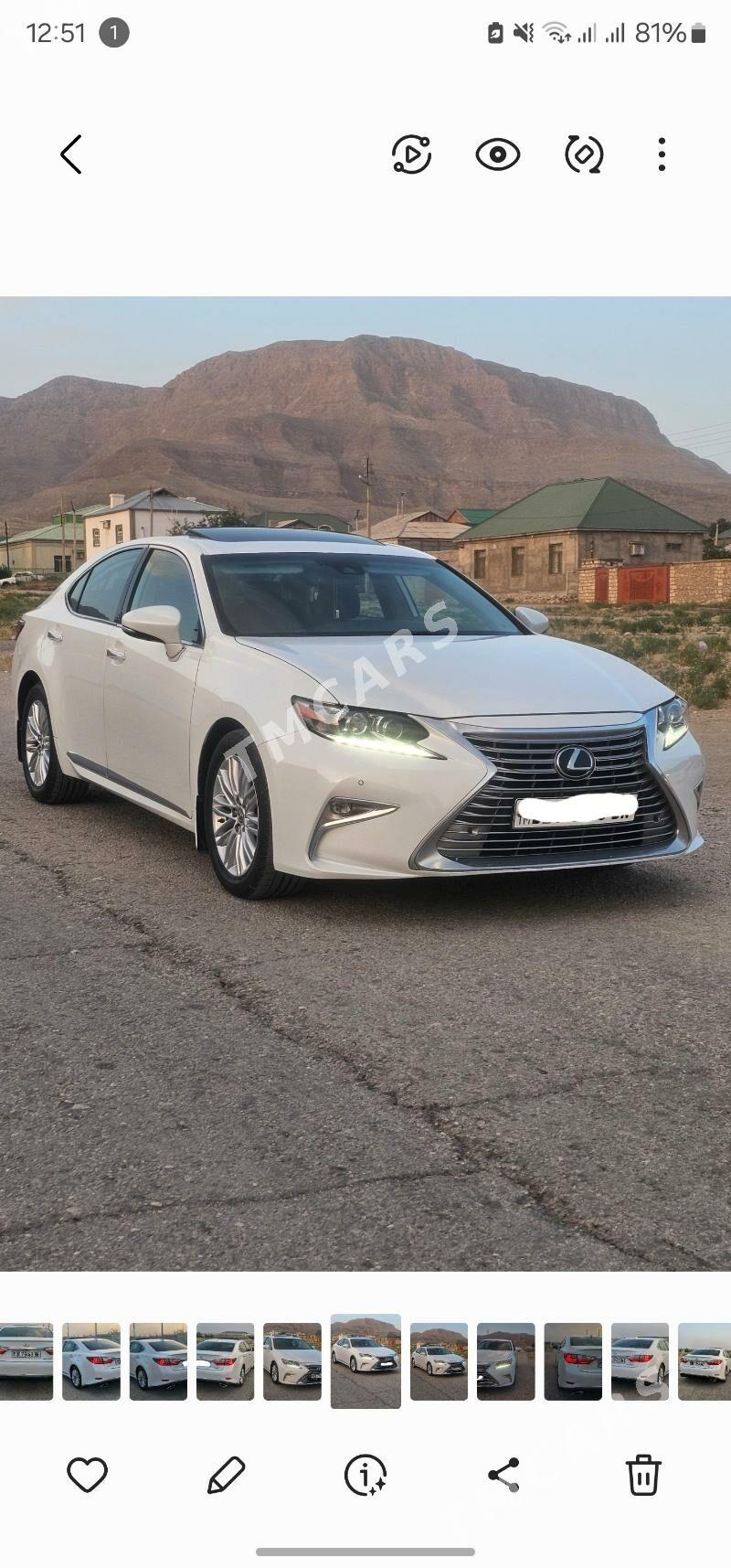 Lexus ES 350 2018 - 500 000 TMT - Balkanabat - img 2