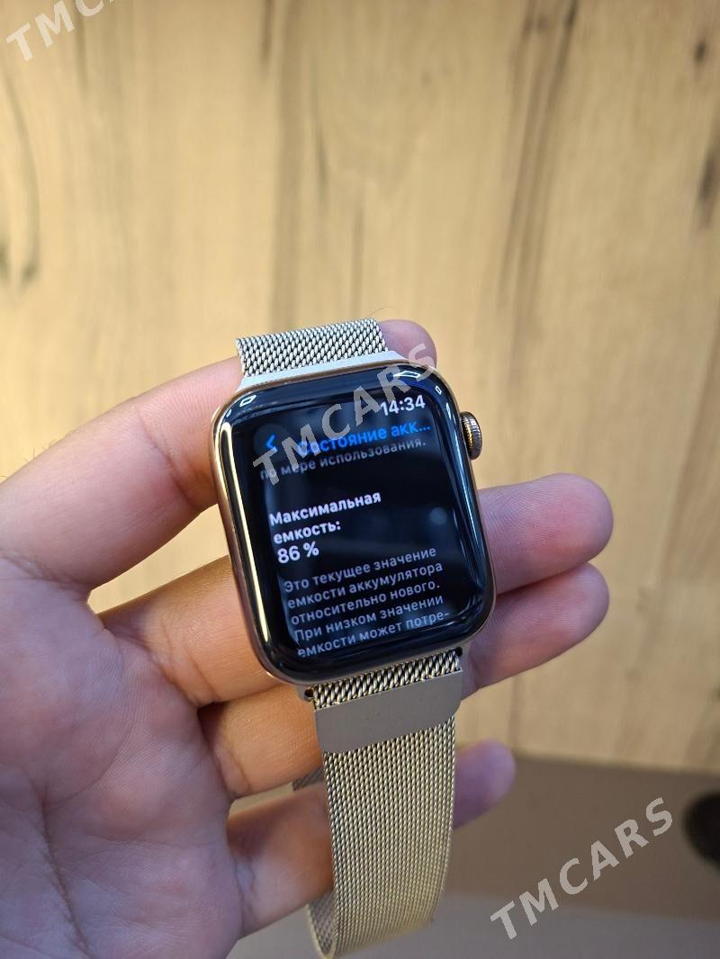 apple watch 5.44mm stainlles - Ашхабад - img 3