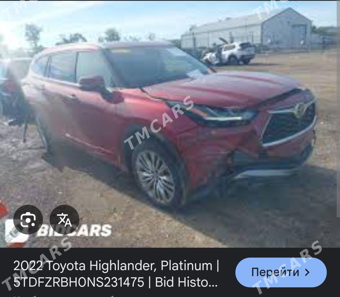 Toyota Highlander 2022 - 682 000 TMT - Ашхабад - img 10