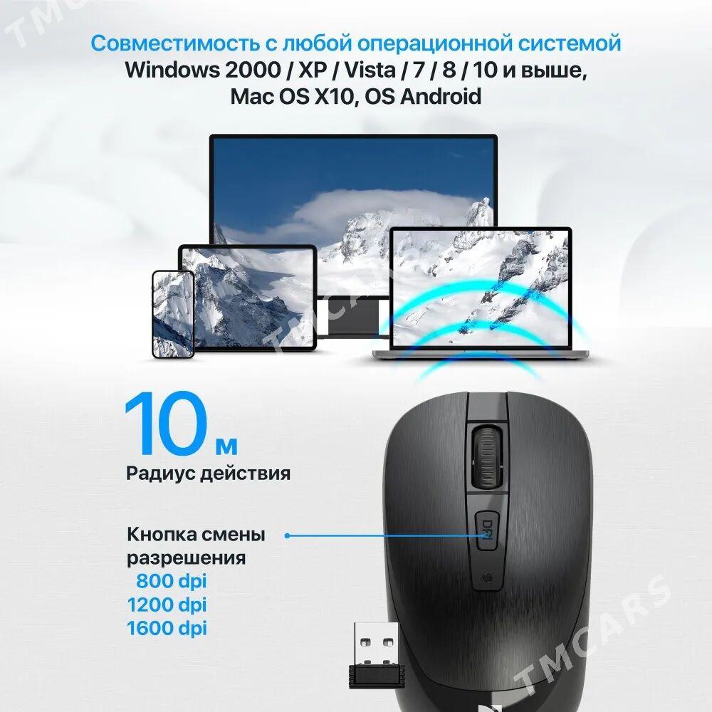 Беспроводная мышь Defender Wave MM-995 (черный) - Ашхабад - img 4