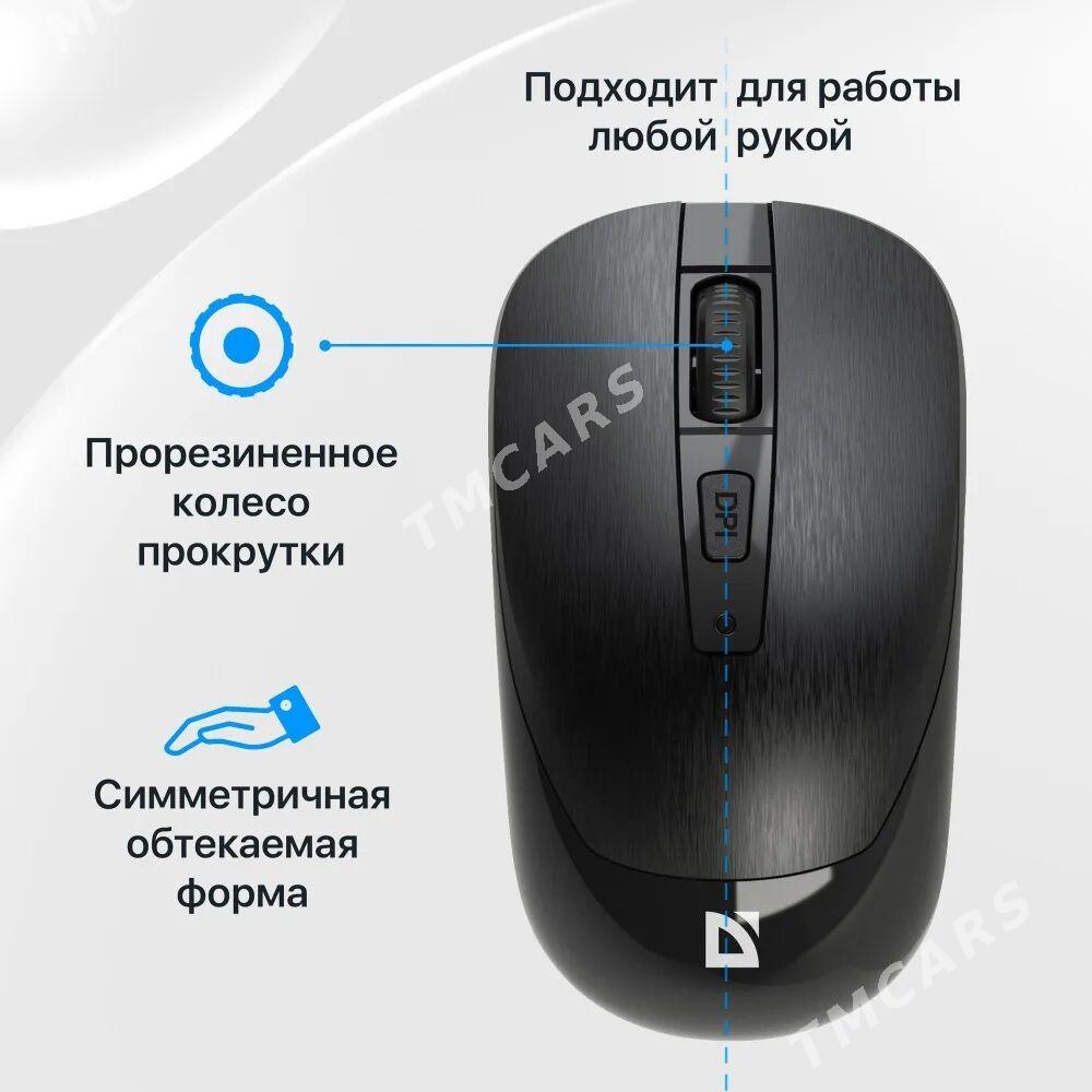 Беспроводная мышь Defender Wave MM-995 (черный) - Ашхабад - img 2