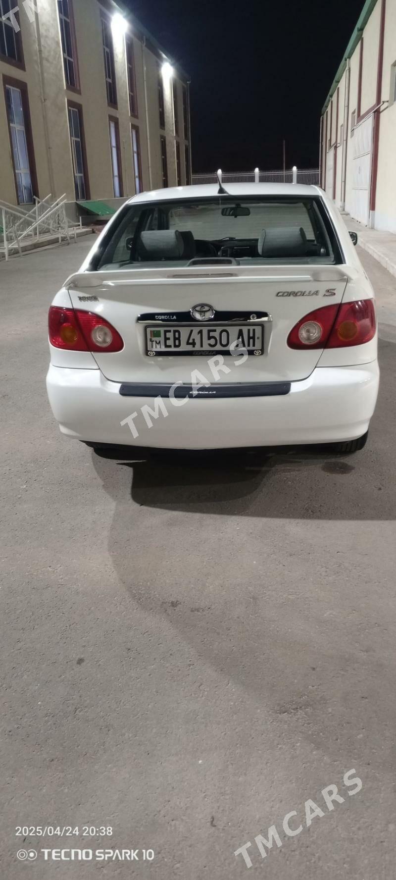 Toyota Corolla 2003 - 112 000 TMT - Tejen - img 4