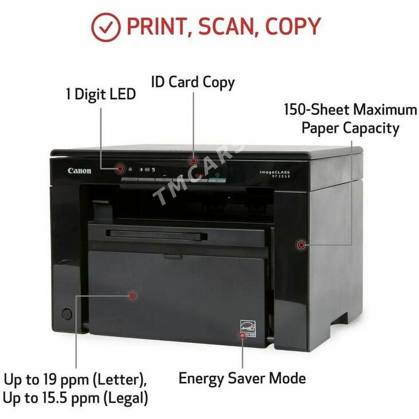 CANON MF3010 3in1 НОВЫЙ! - Parahat 7 - img 4