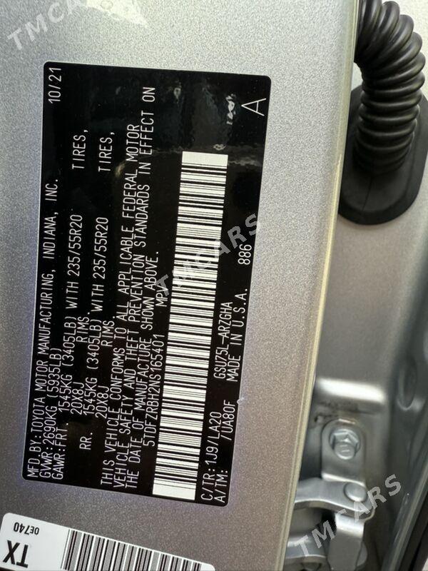 Toyota Highlander 2022 - 637 000 TMT - Mary - img 9