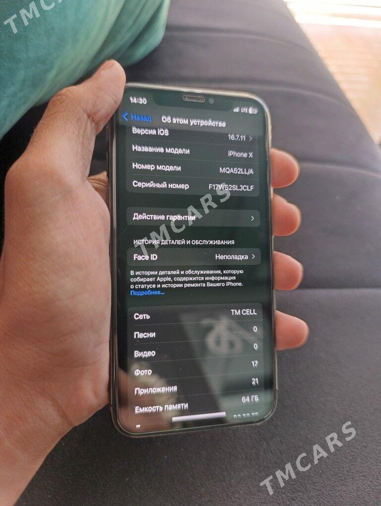 iPhone X 64Gb - Daşoguz - img 3