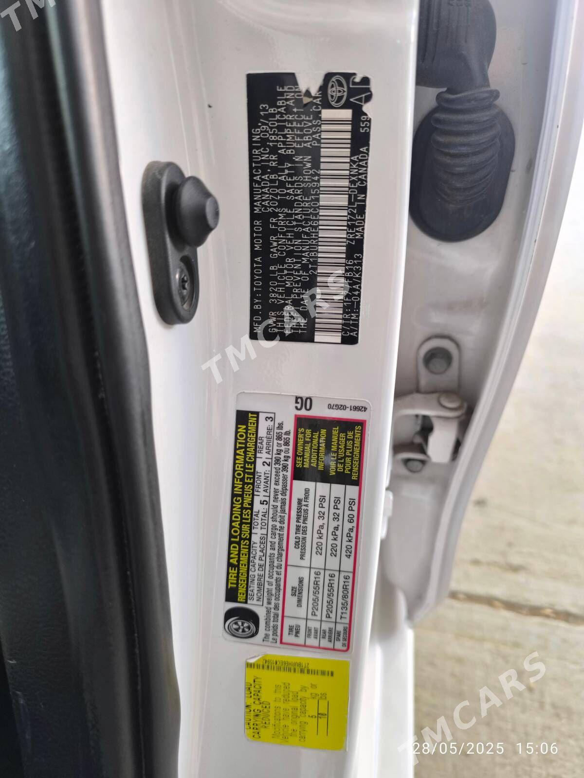 Toyota Corolla 2014 - 170 000 TMT - Aşgabat - img 3