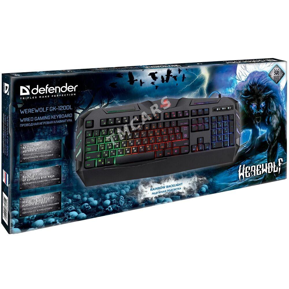  Клавиатура  Defender Werewolf GK-120DL - Aşgabat - img 3