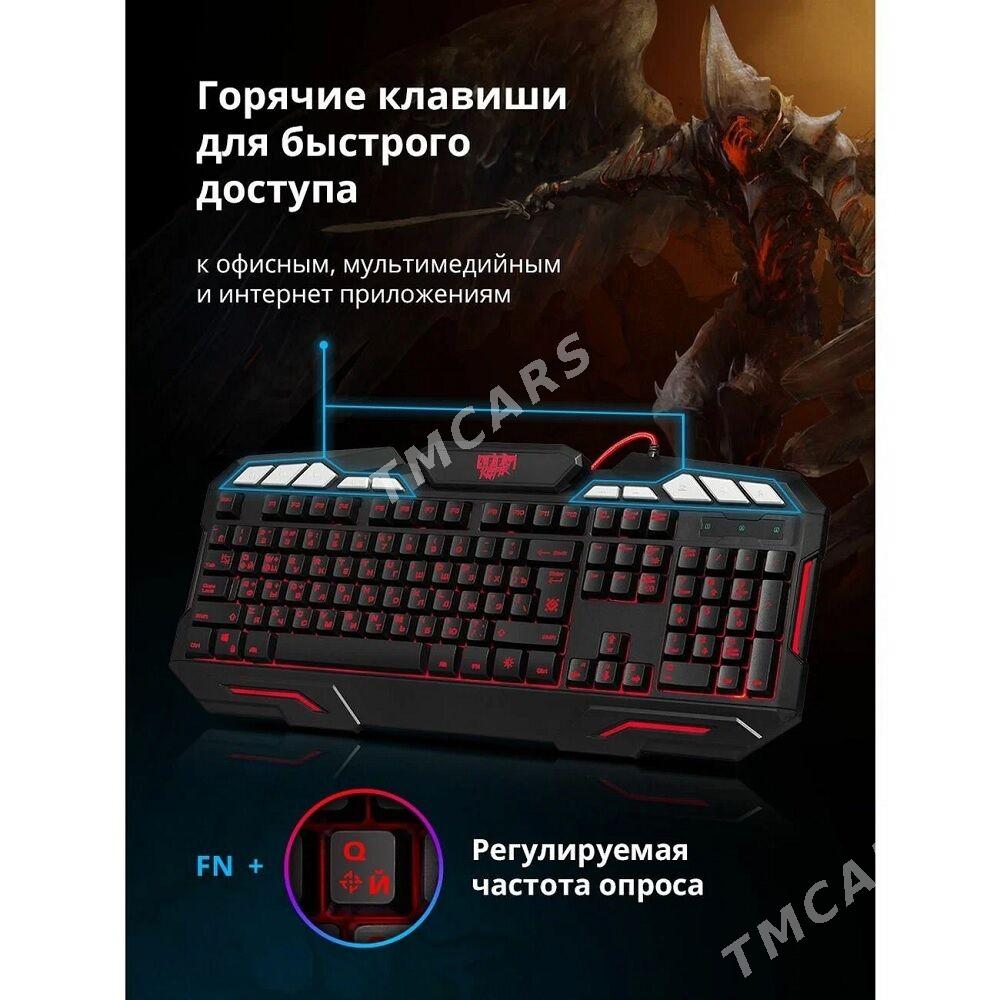  Klawiatura Defender Doom Keeper GK-100DL - Ашхабад - img 5