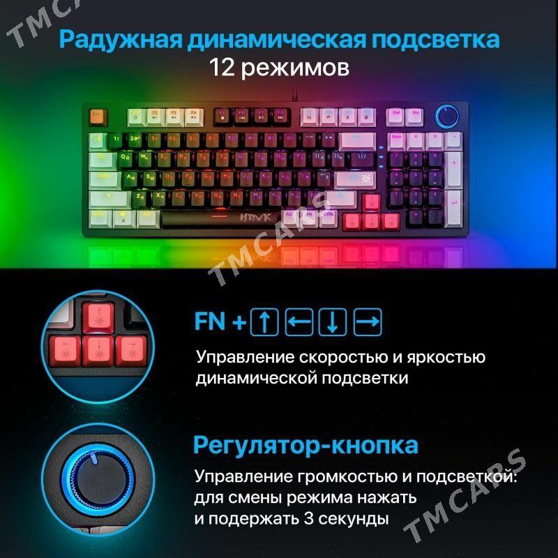 Klawiatura  Defender Hawk GK-418 - Ашхабад - img 4