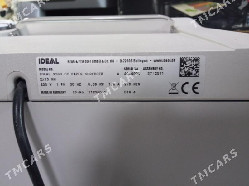 Шредр Ideal 2360 - Ашхабад - img 3