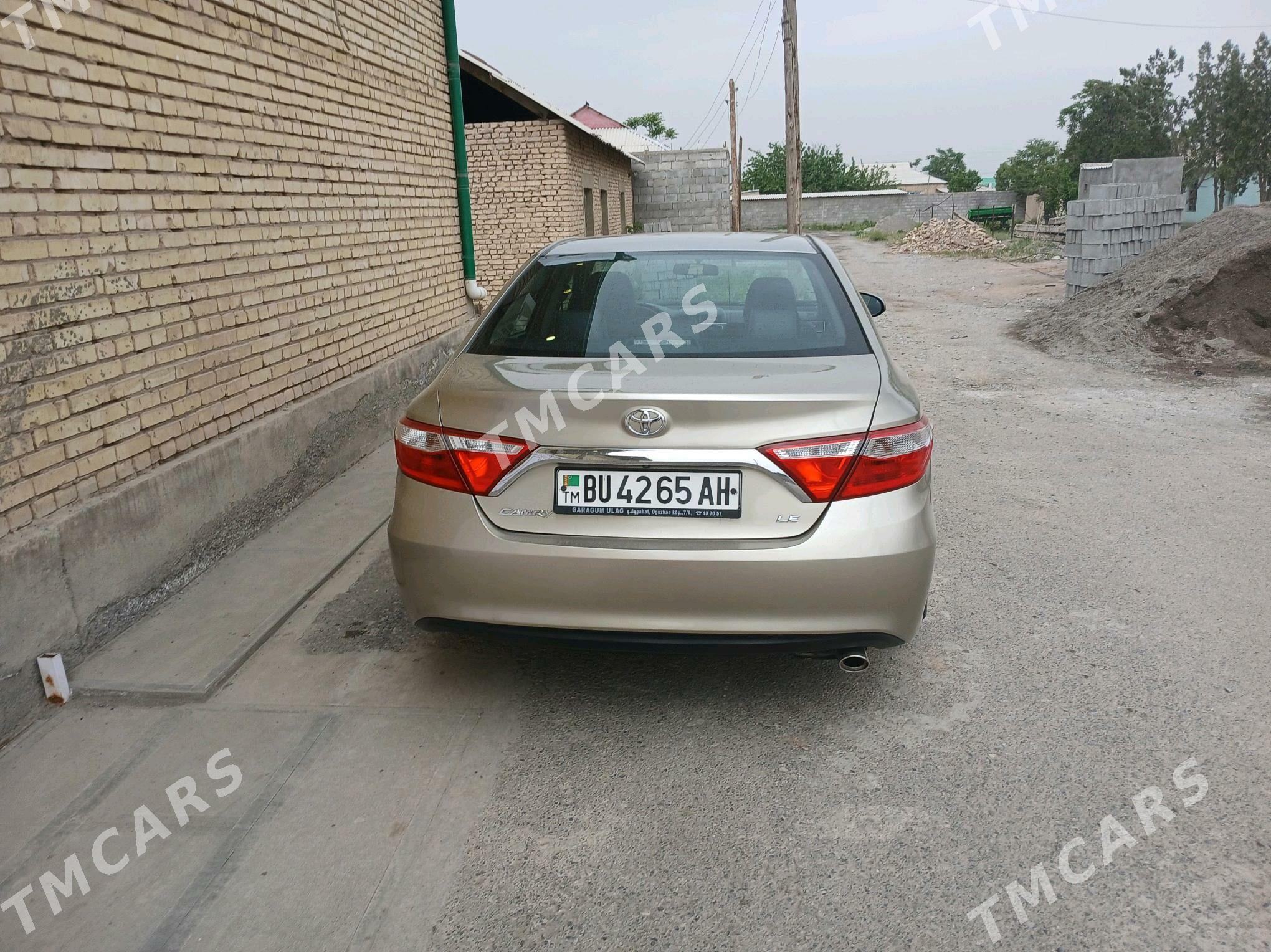 Toyota Camry 2016 - 250 000 TMT - Kaka - img 2