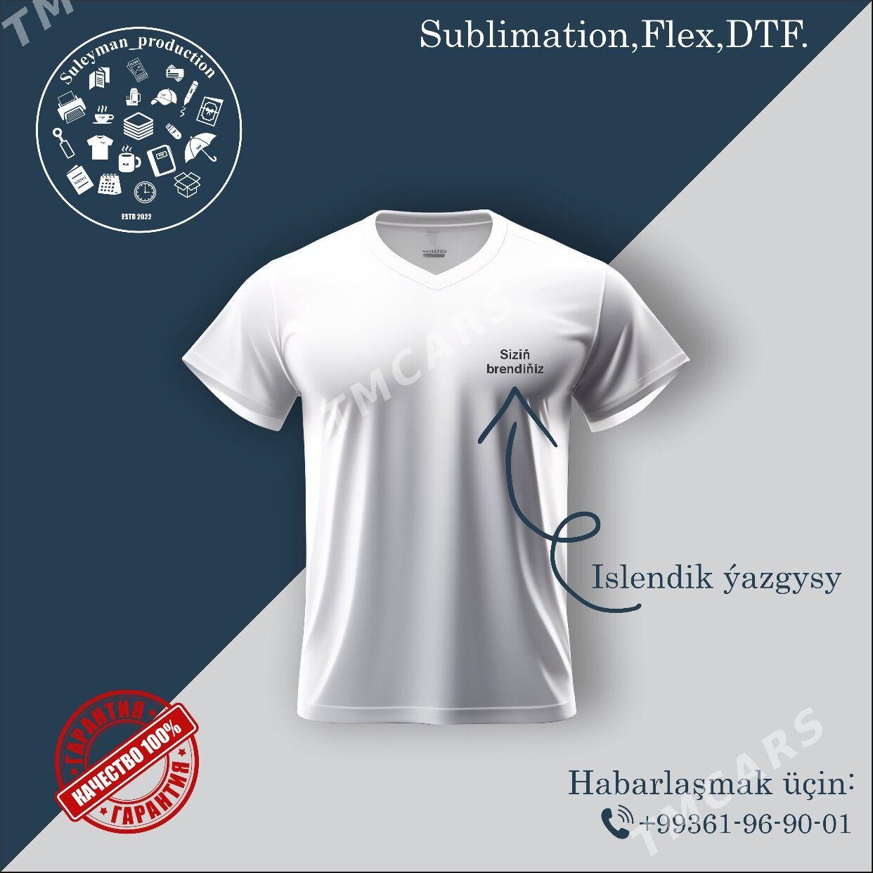 REKLAMA FUTBOLKA KEPKA MAYKA - Aşgabat - img 11
