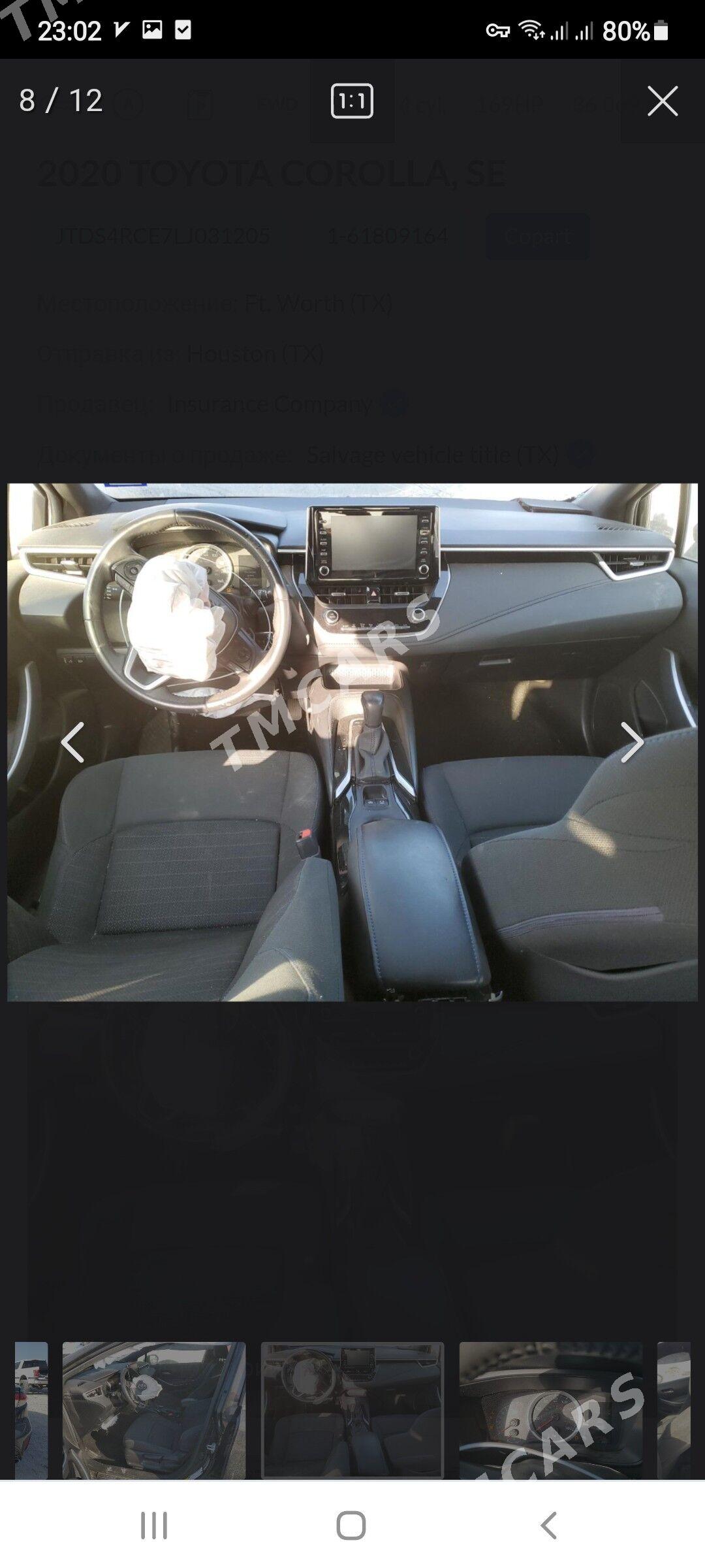 Toyota Corolla 2020 - 222 000 TMT - Aşgabat - img 10