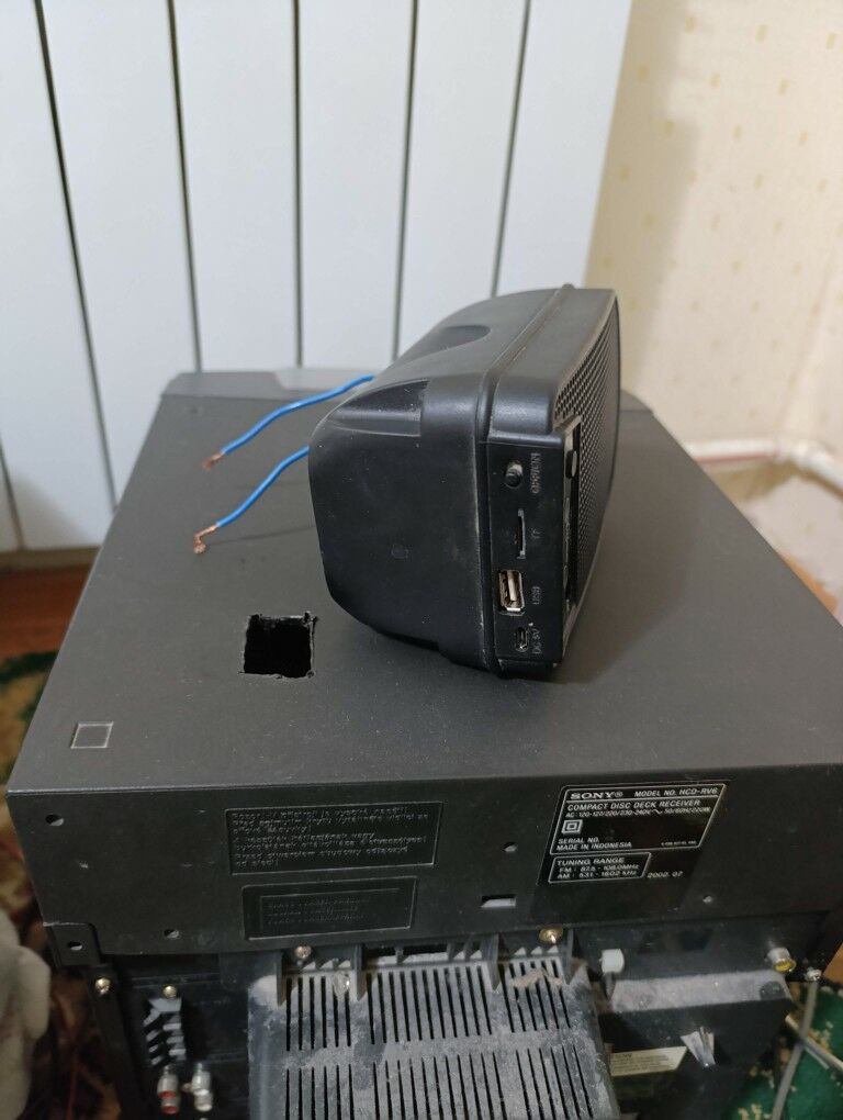SONY sentr magnitafon aux - Мары - img 2