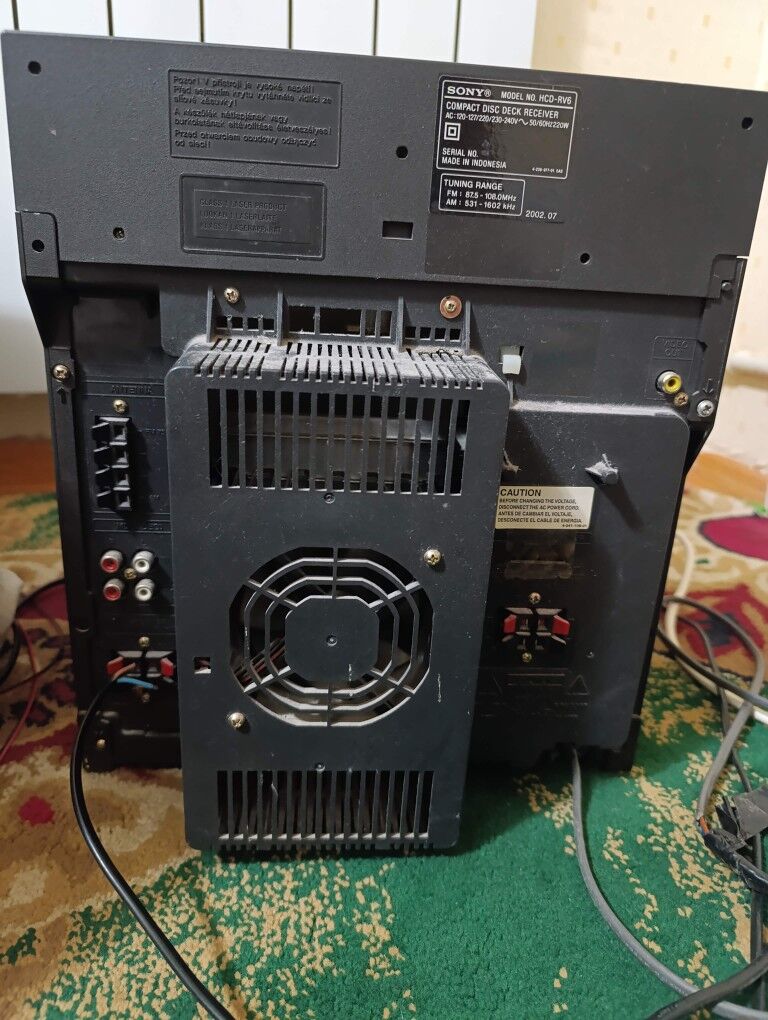 SONY sentr magnitafon aux - Мары - img 3