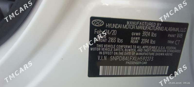 Hyundai Elantra 2020 - 237 000 TMT - Aşgabat - img 6