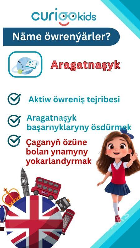 Curiookids okuw merkezi - Aşgabat - img 5