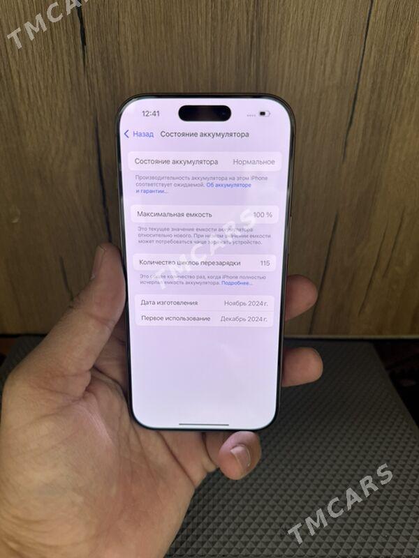 16 Pro 128gb 100% 1 Sim - Aşgabat - img 5