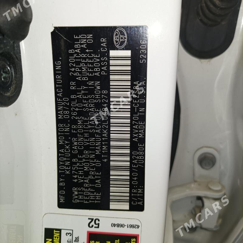 Toyota Camry 2020 - 313 000 TMT - Mary - img 3