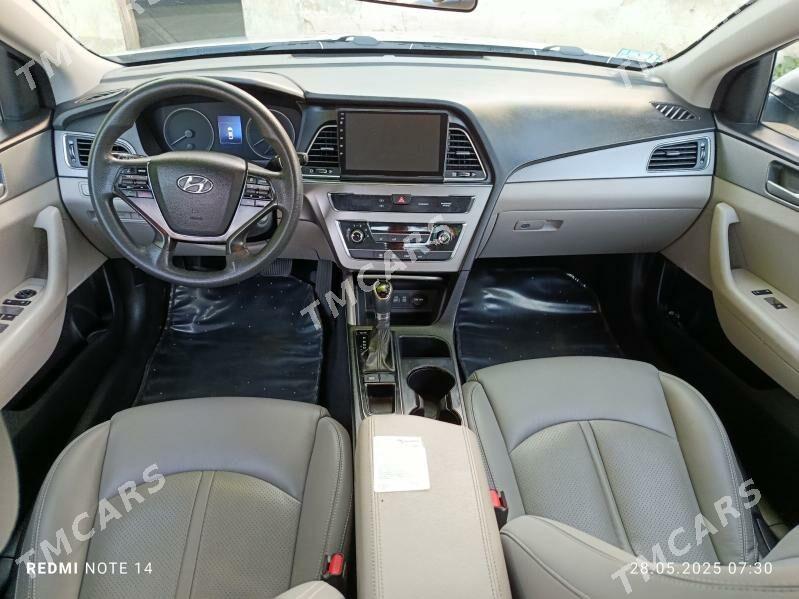 Hyundai Sonata 2017 - 185 000 TMT - Gagarin köç, köne Howa menzili - img 7