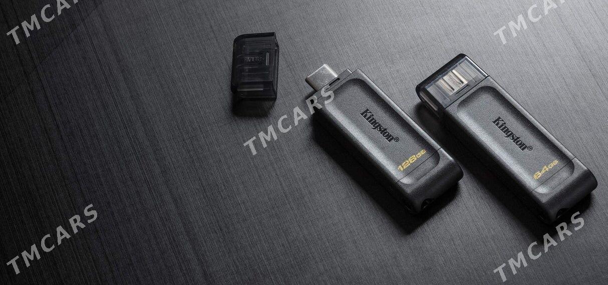 Флешка Kingston DT70 64Gb USB 3.2 Type-C - Ашхабад - img 3