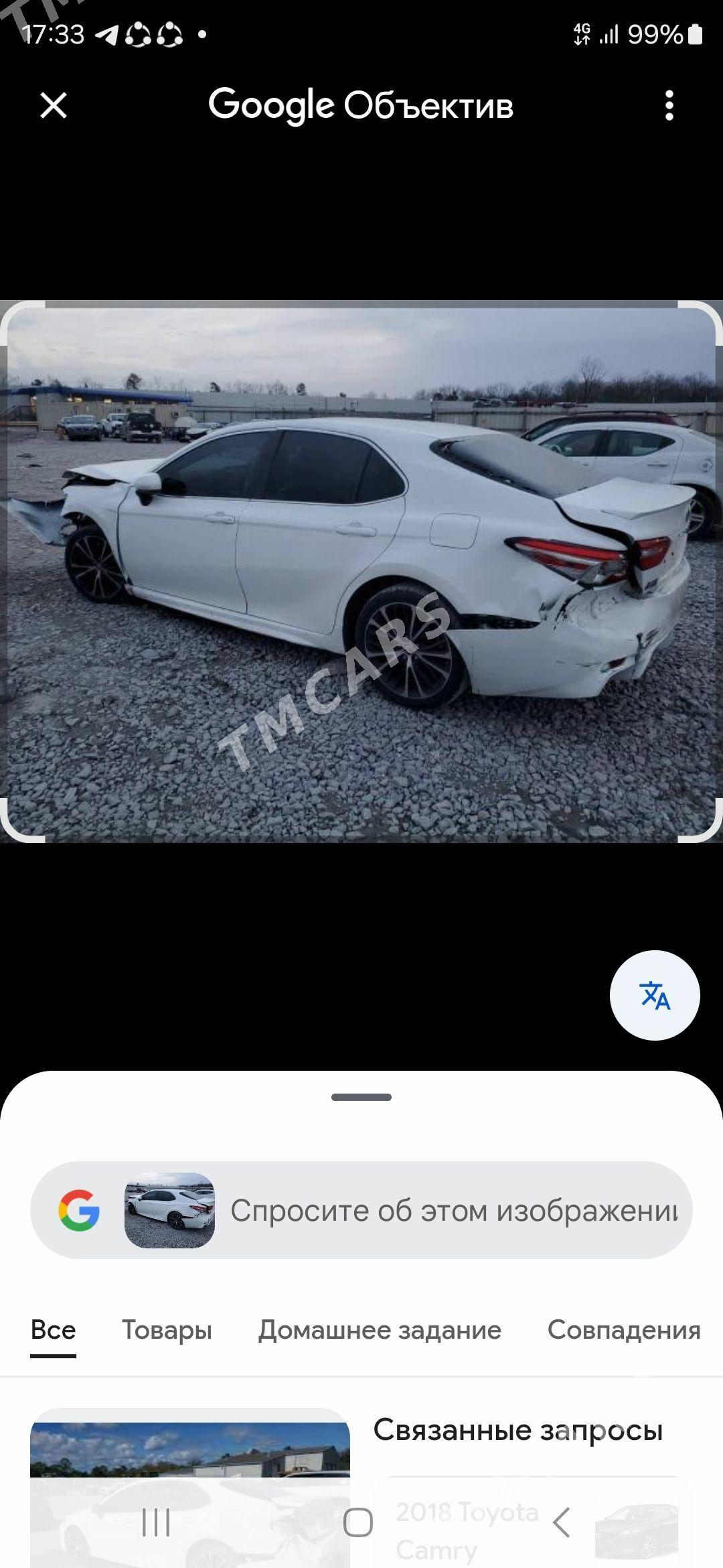 Toyota Camry 2018 - 290 000 TMT - Ашхабад - img 5