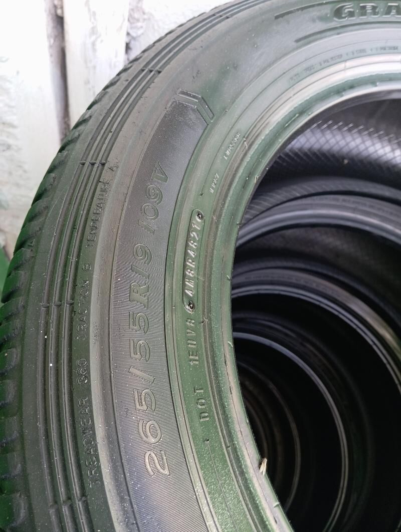 265/55/19/5şt Dunlop 5 300 TMT - Гарадамак - img 3