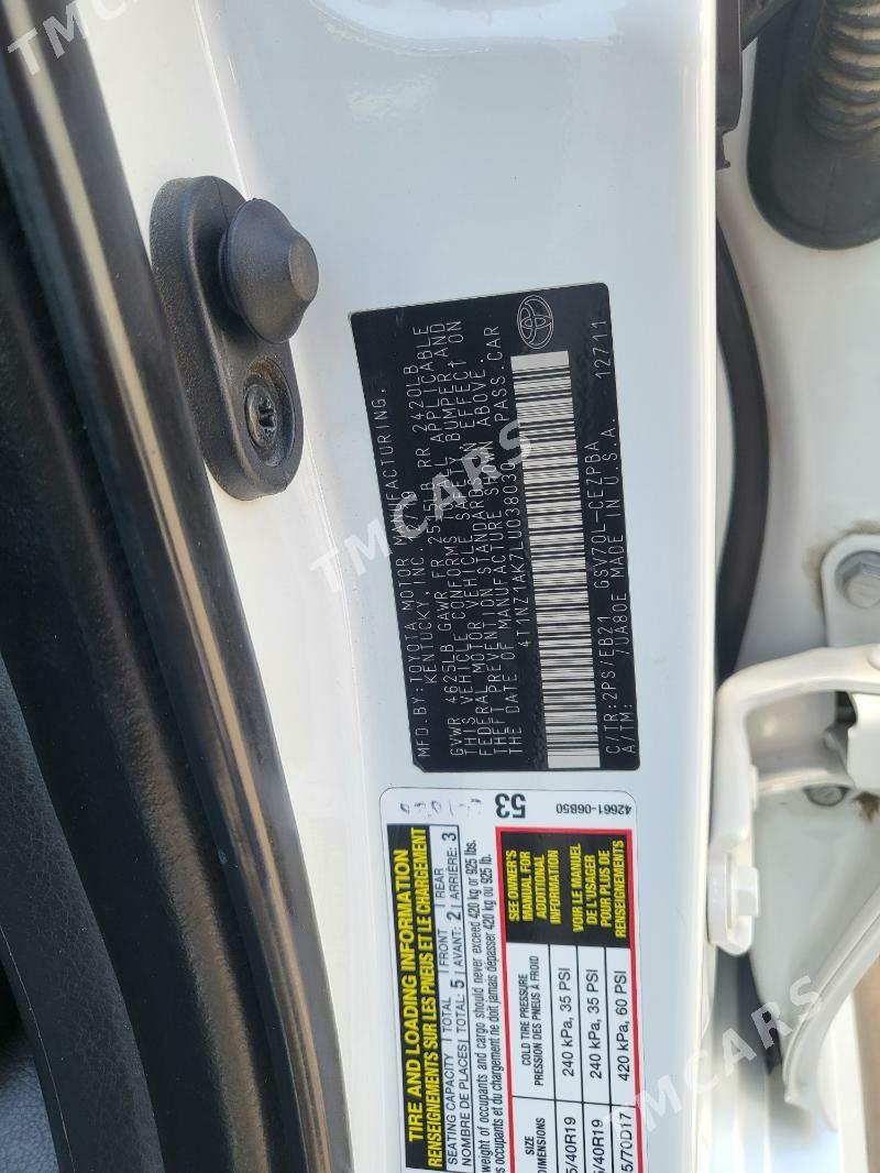 Toyota Camry 2020 - 390 000 TMT - Türkmenabat - img 5