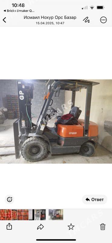 Kara Forklift 2017 - 150 000 TMT - Aşgabat - img 2