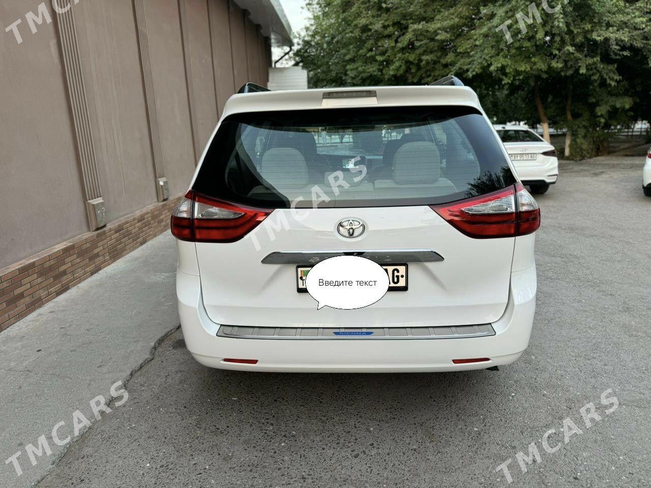Toyota Sienna 2017 - 360 000 TMT - Ашхабад - img 3