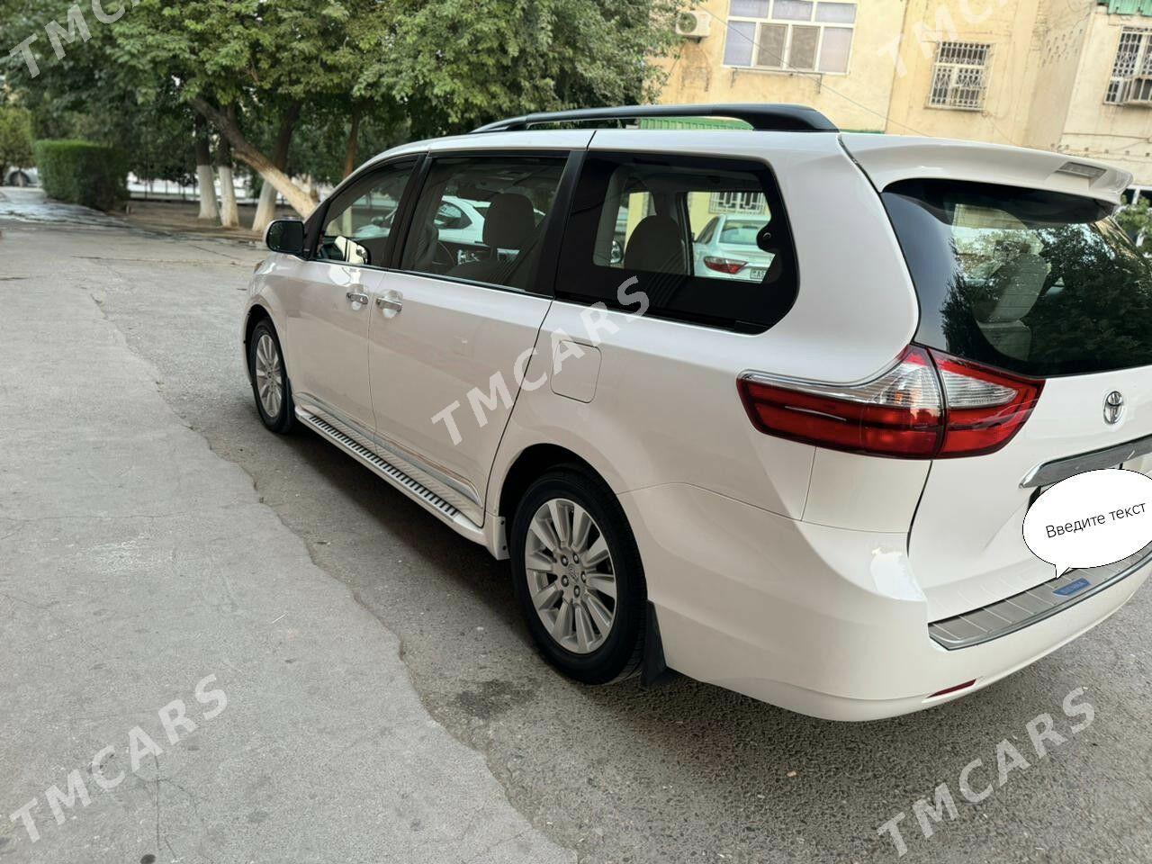 Toyota Sienna 2017 - 360 000 TMT - Ашхабад - img 2