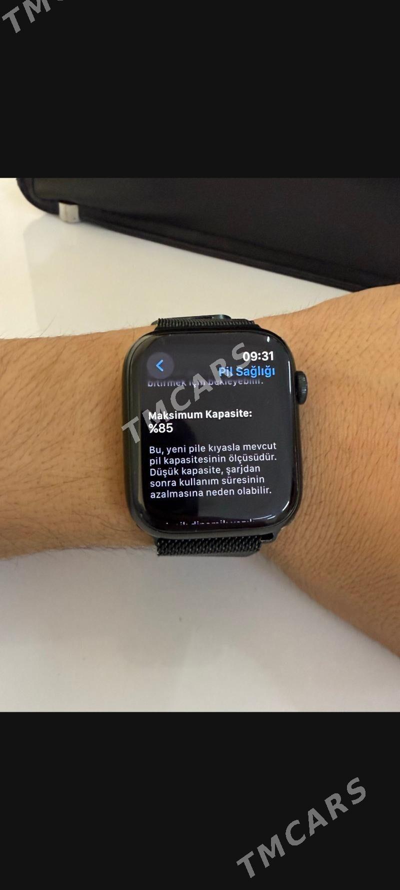 Apple watch 7 45mm 🟢 - Aşgabat - img 4