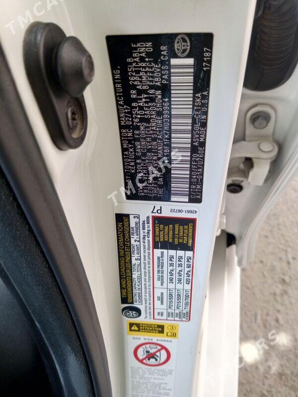 Toyota Camry 2017 - 258 000 TMT - Ашхабад - img 5