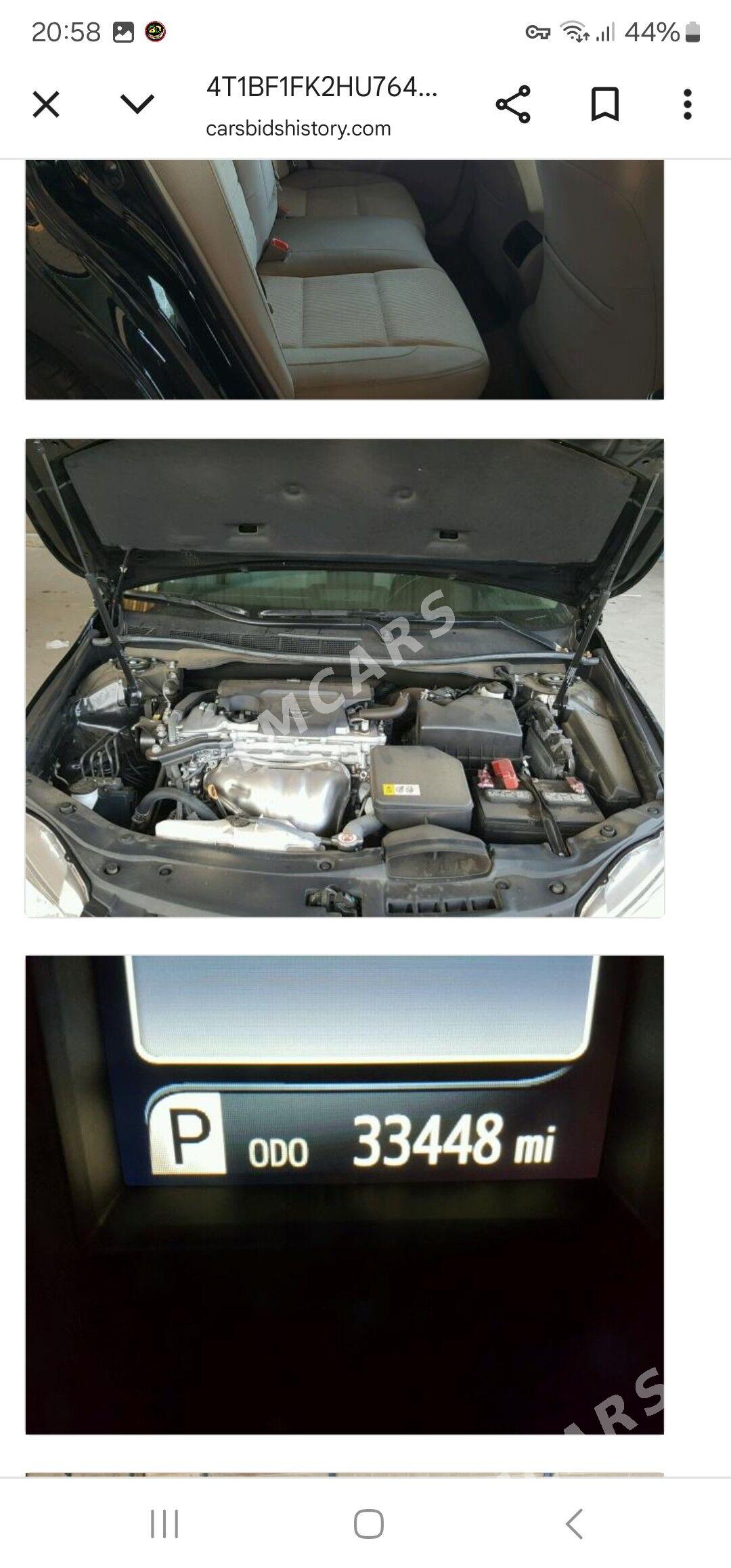 Toyota Camry 2017 - 212 000 TMT - Ашхабад - img 3